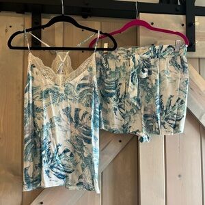 LIKE NEW Hem & Thread Camisole and Short Set
